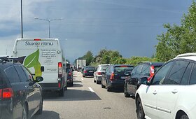 Po avarijos prie Vievio sužalota moteris