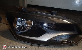 Trakų policija rado du mai&scaron;us pilnus automobilių žibintų