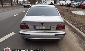 Vilniuje sulaikytas itin įžūlus pažeidėjas