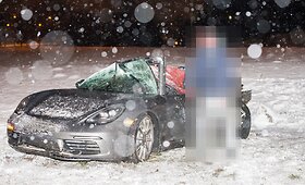 Sostinėje girtas jaunuolis sudaužė &bdquo;CityBee&ldquo; priklausantį &bdquo;Porsche&ldquo;