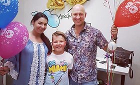 Algirdo ir Milisandros Radzevičių sūnaus Roko 10-asis gimtadienis