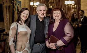 Arvydas Stonys su nauja &scaron;irdies drauge Jolanta
