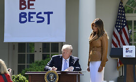 Melania Trump pristatė savo kampaniją &bdquo;Būk geriausias&ldquo;