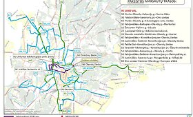 "Velomaratono" metu Vilniuje bus ribojamas eismas