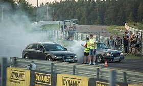 &bdquo;Drago&ldquo; vakare prie starto linijos stos ir Kelių policijos ekipažas