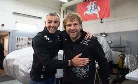 Benedikto Vanago treniruotės prie&scaron; Dakarą
