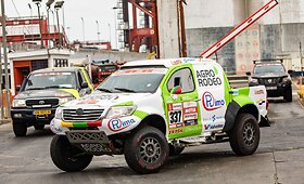 &bdquo;Agrorodeo&ldquo; komandos testai Peru smėlyje