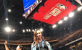 Svajūnės Jackūnaitės rengtas &bdquo;NBA Japan Games&ldquo; ilgosios pertraukos pasirodymas ir vakarėlio akimirkos