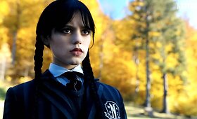 Serialo &bdquo;Trečiadienė&ldquo; žvaigždė Jenna Ortega