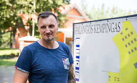 Palangos kempingo plėtra