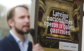 Lietuvos nacionalinio operos ir baleto teatre vyko spaudos konferencija