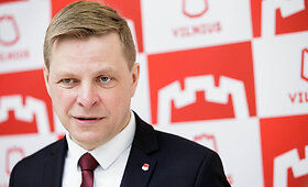 Vilniaus mero Remigijaus &Scaron;ima&scaron;iaus spaudos konferencija