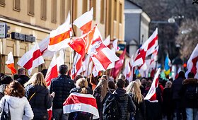 Vilniuje eitynėmis paminėtos K.Kalinausko ir kitų sukilimo dalyvių metinės