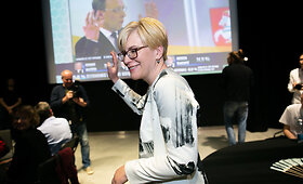 Ingridos &Scaron;imonytės rinkiminis &scaron;tabas laukia Prezidento rinkimų rezultatų