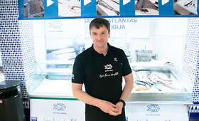 &bdquo;Žuvies namų&ldquo; įkūrėjas Laurynas &Scaron;leinota