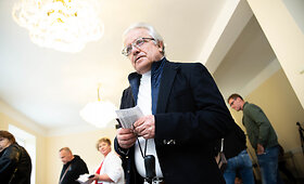 V.Radžvilas balsavo Lietuvos prezidento ir Europos Parlamento rinkimuose