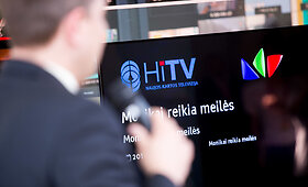 Hibridinės televizijos &bdquo;HiTV&ldquo; pristatymas
