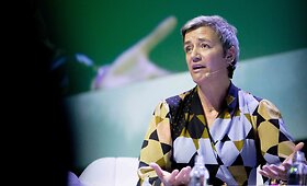Eurokomisarė Margrethe Vestager &bdquo;Login 2019&ldquo; konferencijoje