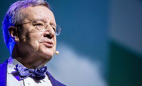 Toomas Hendrik Ilves konferencija &bdquo;Login 2019&ldquo; metu