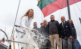 &bdquo;Ambersail2&ldquo; grįžo į Klaipėdą