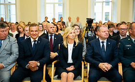 Pristatyta naujoji VRM ministrė Rita Tama&scaron;unienė
