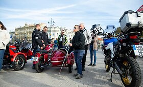 Motociklininkų, silpnaregių ir neregių akcija &bdquo;Mane veža&ldquo;
