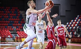 U20 Europos krep&scaron;inio čempionatas: Lietuva - Turkija