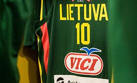 Lietuvos vyrų krep&scaron;inio rinktinė atvyko į &bdquo;&Scaron;vyturio&ldquo; areną
