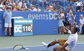 ATP turnyro Va&scaron;ingtone finalo akimirkos