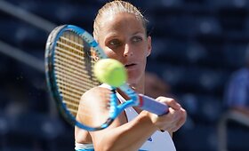 &bdquo;US Open&ldquo; pirmasis etapas: Karolina Pli&scaron;kova &ndash; Tereza Martincova
