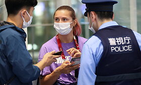 K.Timanovskaja Tokijo &bdquo;Haneda&ldquo; oro uoste