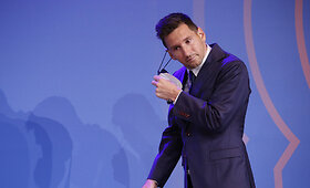 Lionelio Messi atsisveikinimo su &bdquo;Barcelona&ldquo; spaudos konferencija