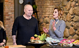 Aleksandras Ivanauskas-Fara su dukra Jurgita laidoje &bdquo;Virtuvės istorijos&ldquo;