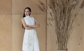 Balerina Beata Molytė tapo drabužių kolekcijos veidu