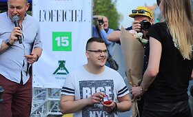 Sužadėtuvės &bdquo;Moterų ralio&ldquo; fini&scaron;e