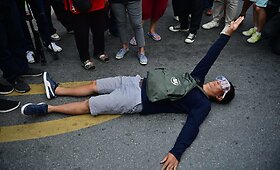 Pro-demokrati&scaron;kas protestas Tailando sostinėje, Bankoke