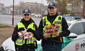 &bdquo;&Scaron;vilpukas saugo&ldquo;: Lietuvos policija ir EOLTAS prisideda prie saugumo keliuose