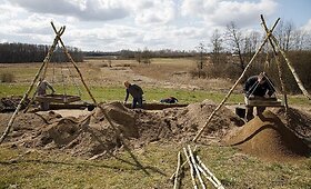 VU archeologinė ekspedicija &Scaron;ventininkų kaime