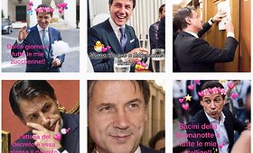 Su pandemija kovojantis premjeras užkariauja italių &scaron;irdis