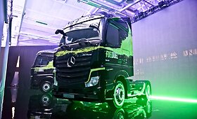 &bdquo;Mercedes-Benz Actros&ldquo; pristatymas Kaune