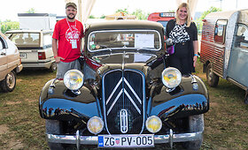 &bdquo;Citroen 2CV&ldquo; suvažiavimas Kroatijoje