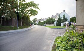 Atnaujinta sostinės Noragi&scaron;kių gatvė