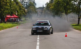 Automobilių slalomo varžybos Plungėje