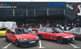 Japoni&scaron;kų automobilių renginio &bdquo;JapMeet&ldquo; akimirkos