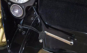 Kaip atrodė automobilio užvedimas
