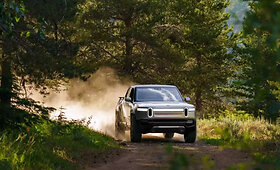 Pamatykite: &bdquo;Rivian R1T&ldquo; pikapas