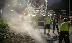 Sostinėje tvarkant Justini&scaron;kių gatvę pasitelkti inovatyvūs metodai