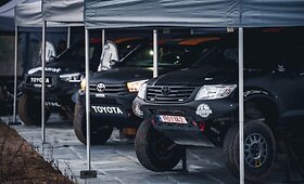 Benediktas Vanagas surengė pirmuosius testus su naujuoju &bdquo;Toyota Hilux&ldquo; bolidu