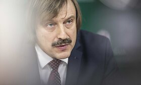 Policijos spaudos konferencija apie vakar vykdytą policijos operacija