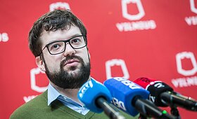 Spaudos konferencija dėl valstybėje įvedamo karantino režimo